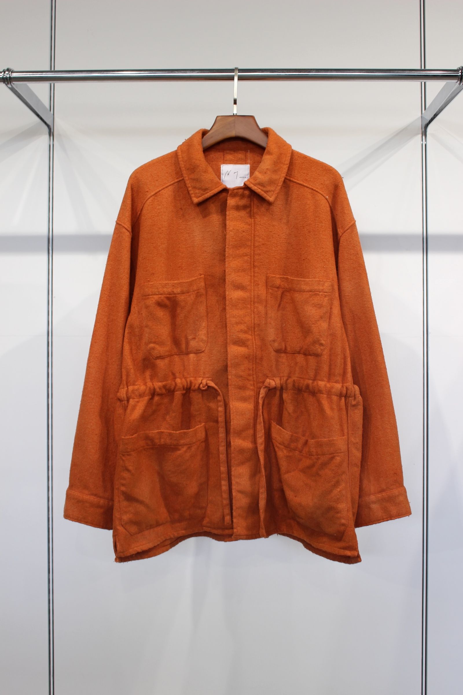 ANCELLM - PILLING SHIRT JACKET | WHITE | ジャケット | NapsNote