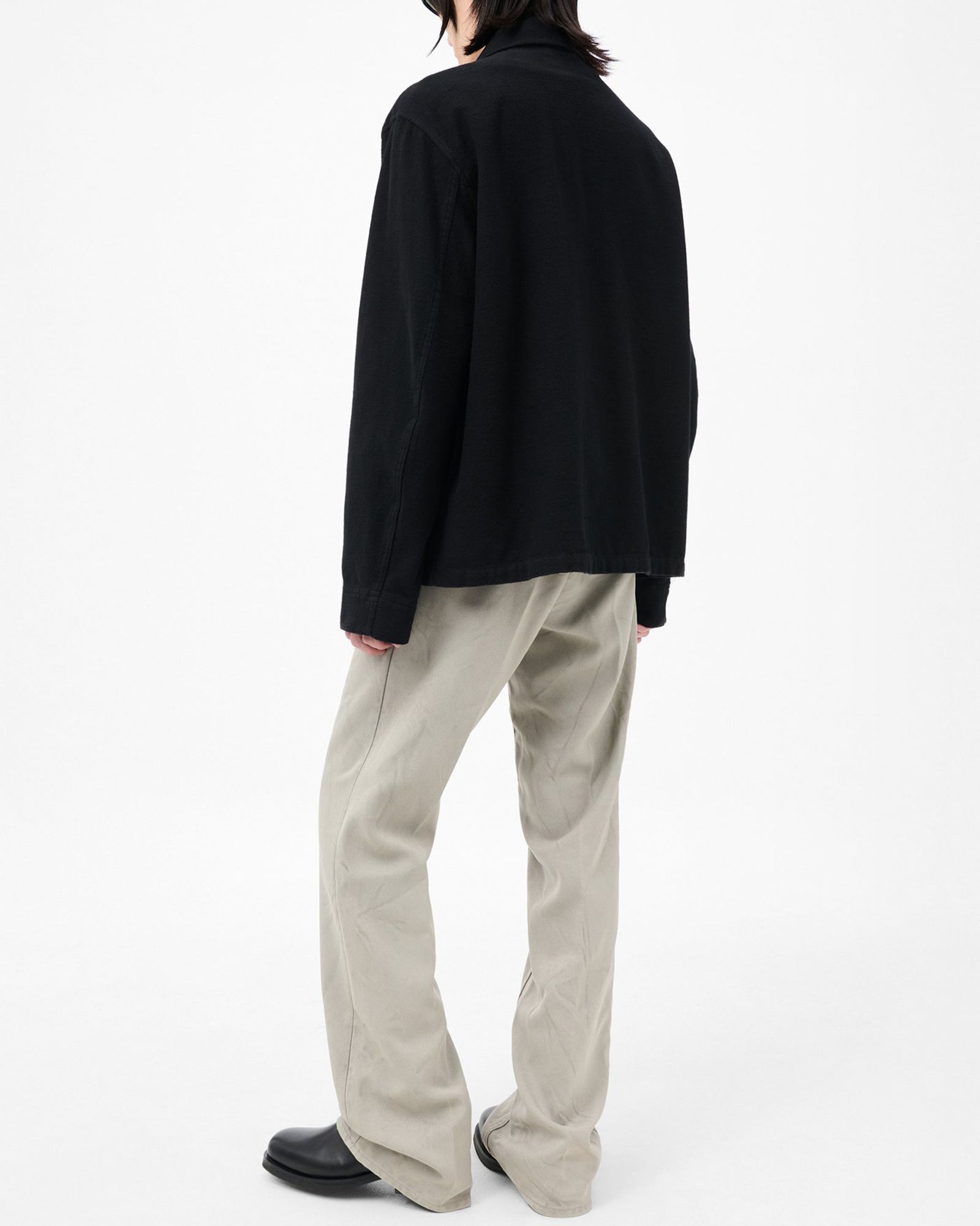OUR LEGACY - EVENING COACH JACKET Black Brushed Cotton | River