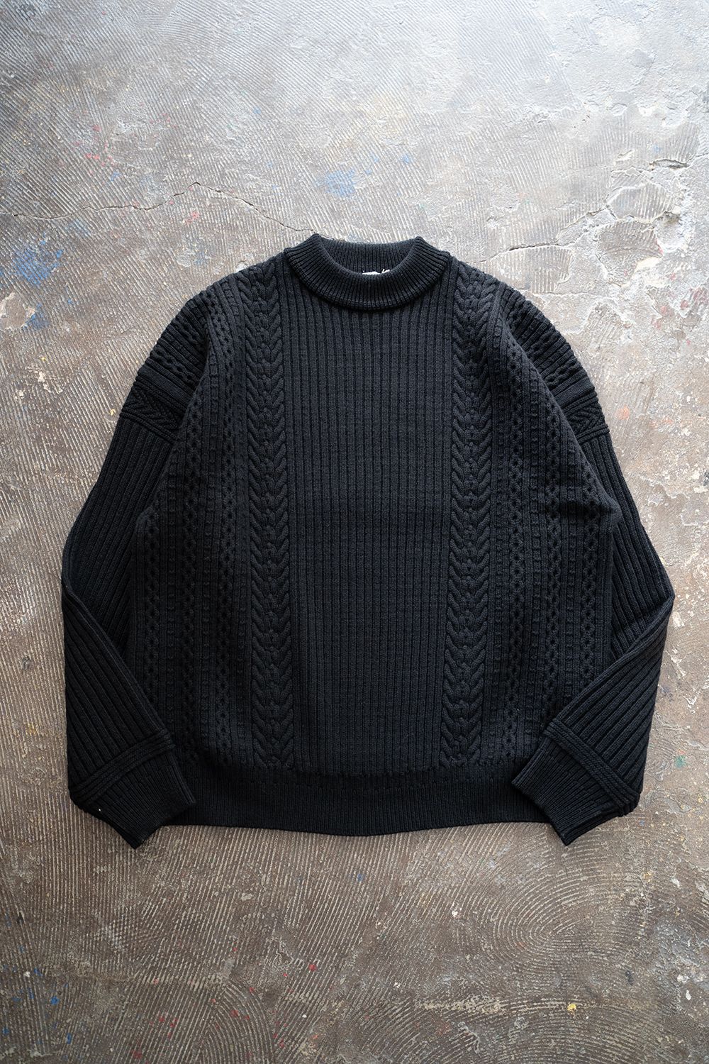YASHIKI - Tofu Knit(SAX BLUE) | Salty