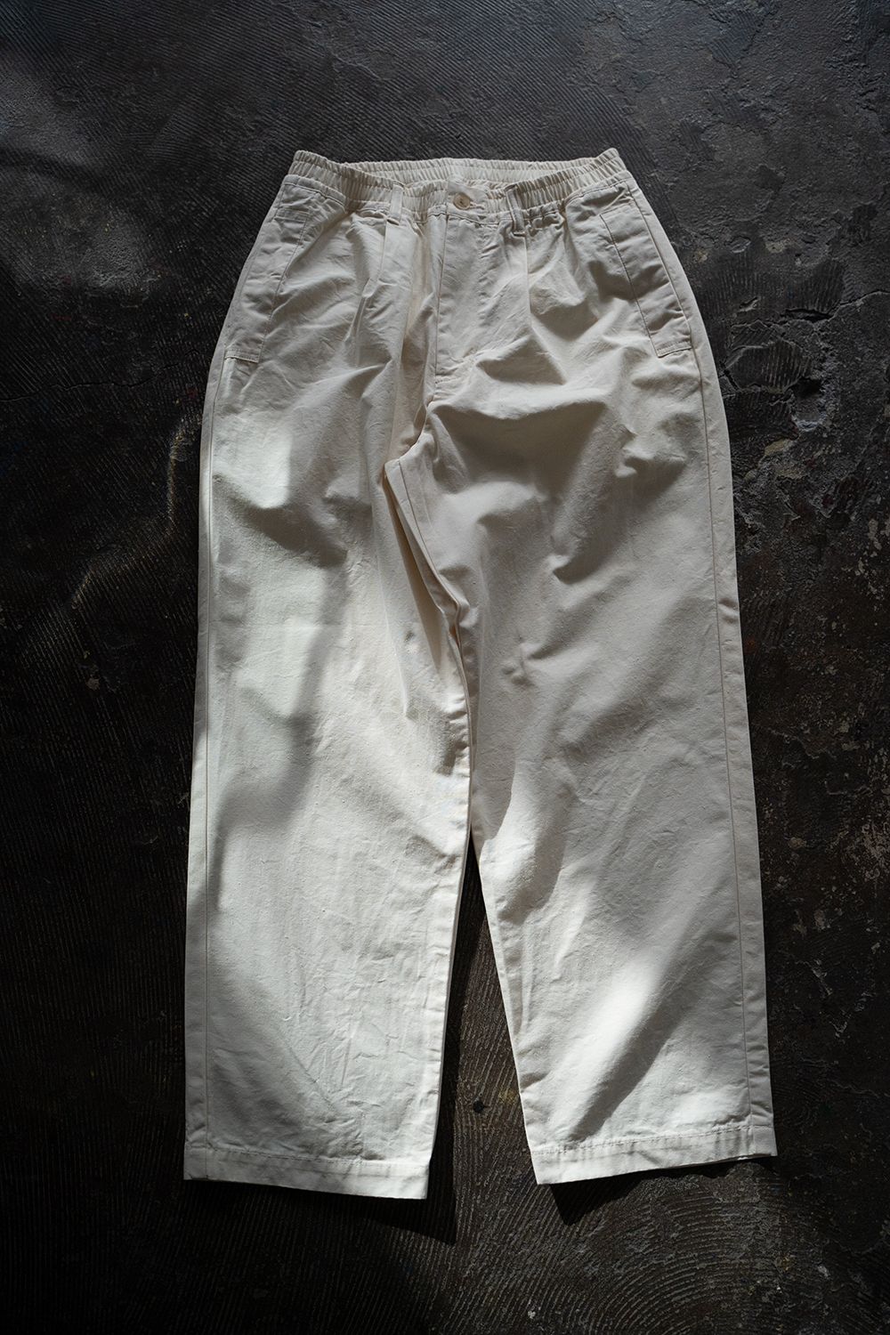 STILL BY HAND - 【ラスト1点】【24SS】シルクネップイージーパンツ