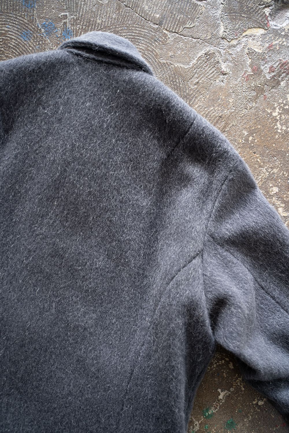juha - 【ラスト1点】【25AW】Mohair Shaggy Zip Jacket/モヘア