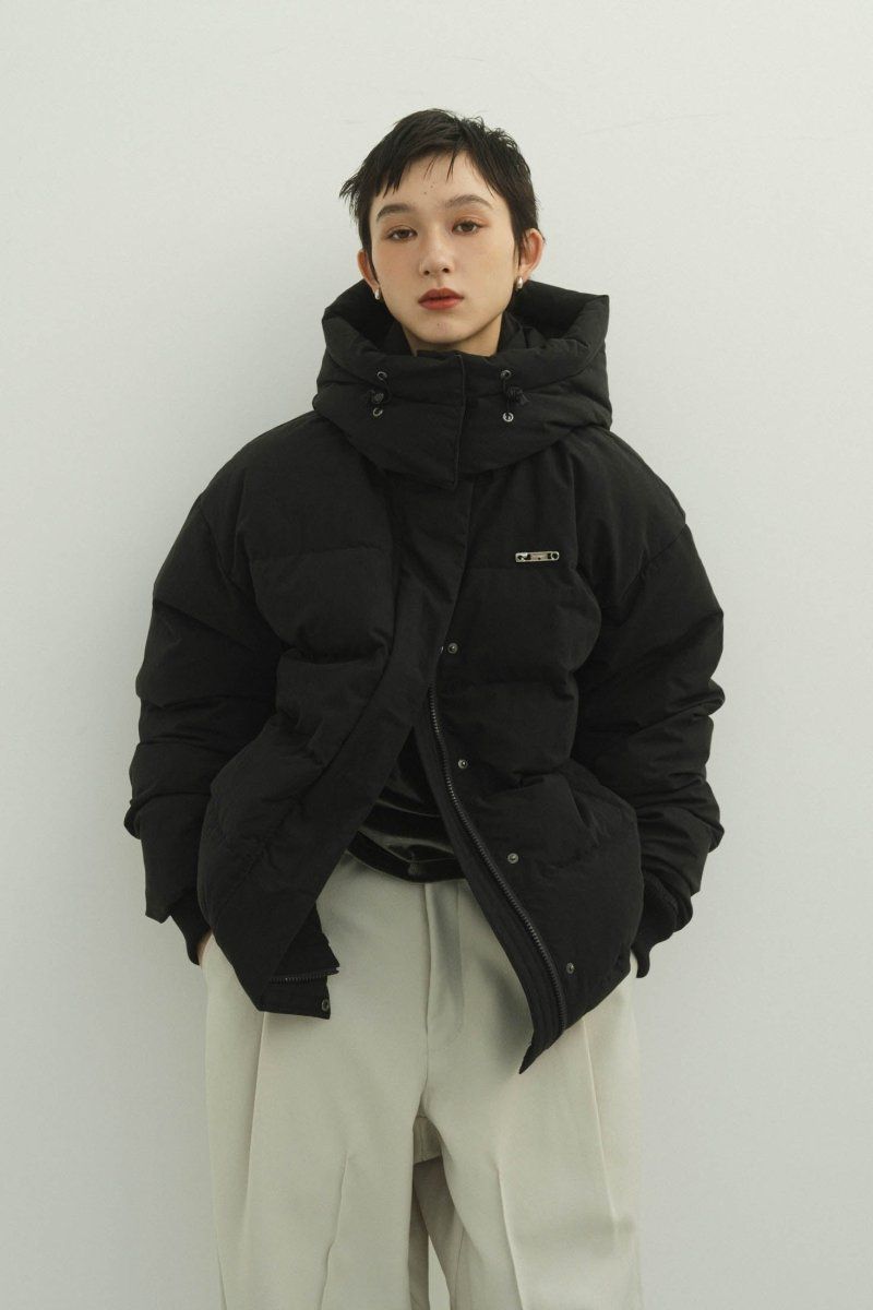 Knuth Marf - 2way down jacket / ダウンジャケット (ブラック) | Sir