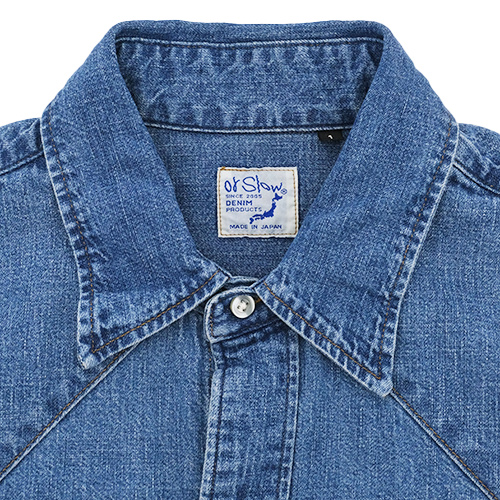 orSlow オアスロウ 01-8124-95 Denim Western Shirt デニムウエスタン