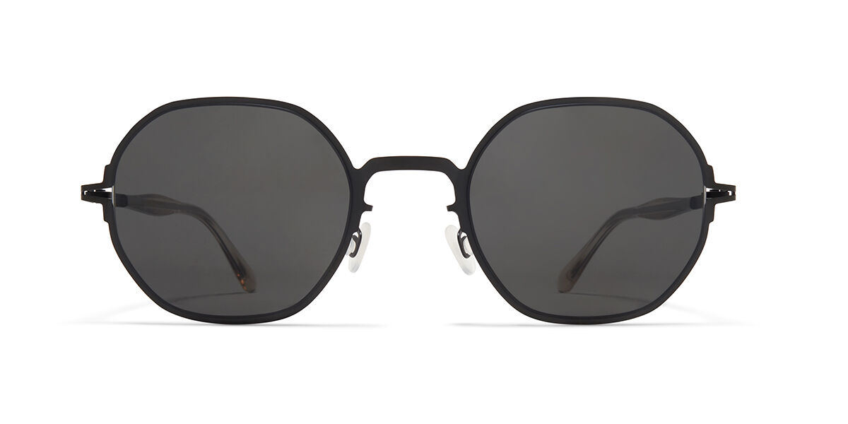 Mykita Santana 002 幾何学形 ブラック サングラス | SmartBuyGlasses 日本