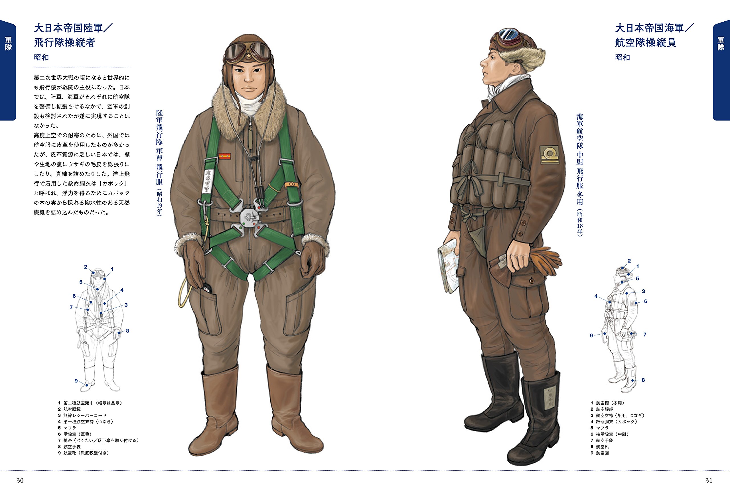 ☆レトロ☆ 旧日本陸海軍 空軍 軍服 つなぎ 昭和十九年 旧日本