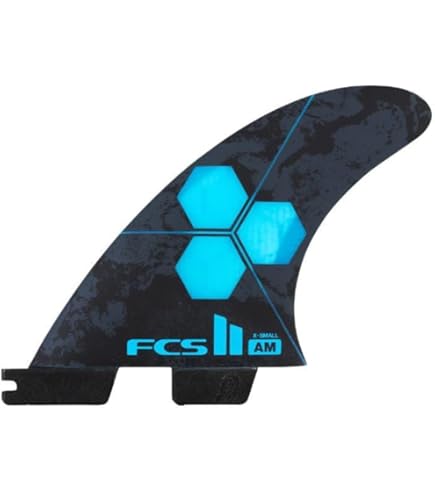 Amazon | FCS II Mick Fanning Tri Fin セット ブラック/ホワイト