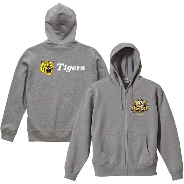 Amazon.co.jp: Hanshin Tigers Sweatshirt, Long Sleeve, 2023 League