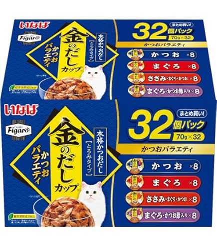 Amazon | いなば 金のだしカップ 24個パック シーフードバラエティ