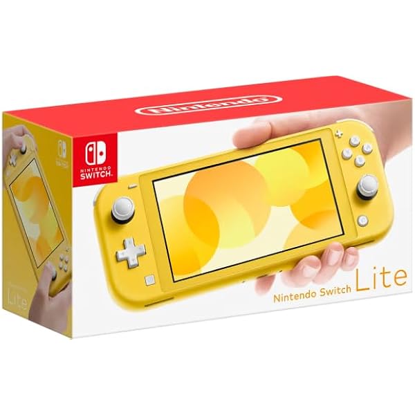 Amazon.com: Nintendo Switch Lite Handheld Gaming Console - Yellow