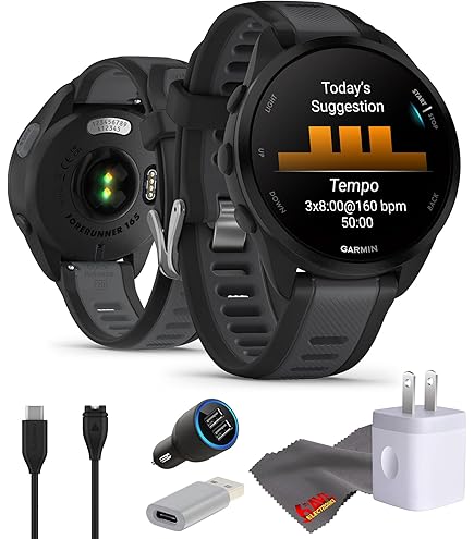 Amazon.com: Garmin Forerunner 165 GPS Running Smartwatch, Fitness