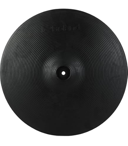 Amazon.com: Roland CY-12C-T Thin Crash Cymbal Pad with Organic