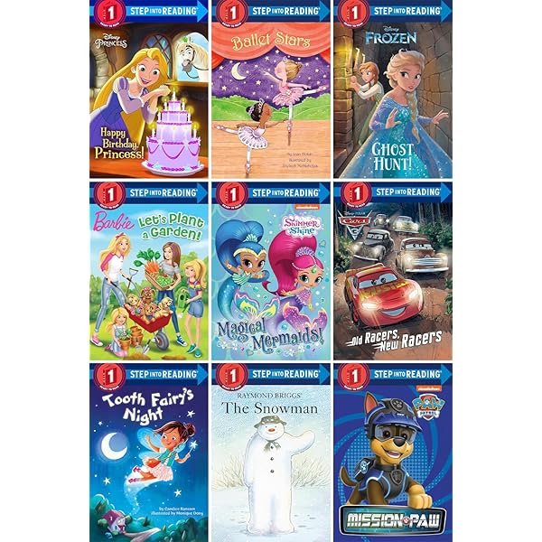 Step into Reading Level 1 Collection, 9 Books Set, Dr. Seuss