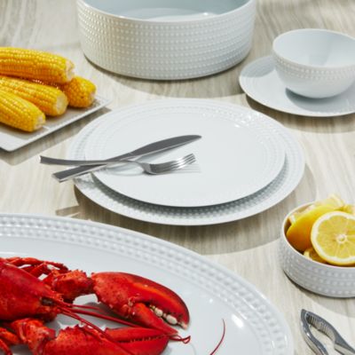 L'Objet Perlee White Dinnerware | Bloomingdale's