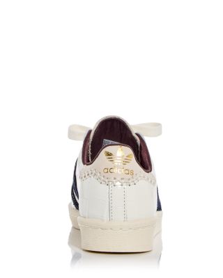 Adidas x Wales Bonner Women's Superstar Embossed Low Top Sneakers