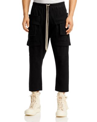 DRKSHDW Rick Owens Creatch Regular Fit Cropped Cargo Pants