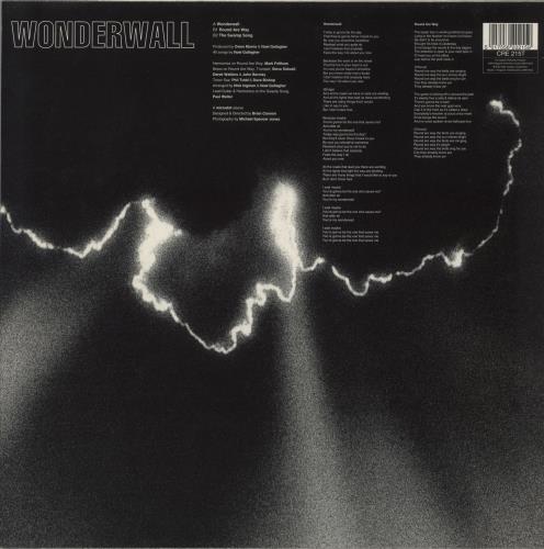 Oasis Wonderwall UK 12