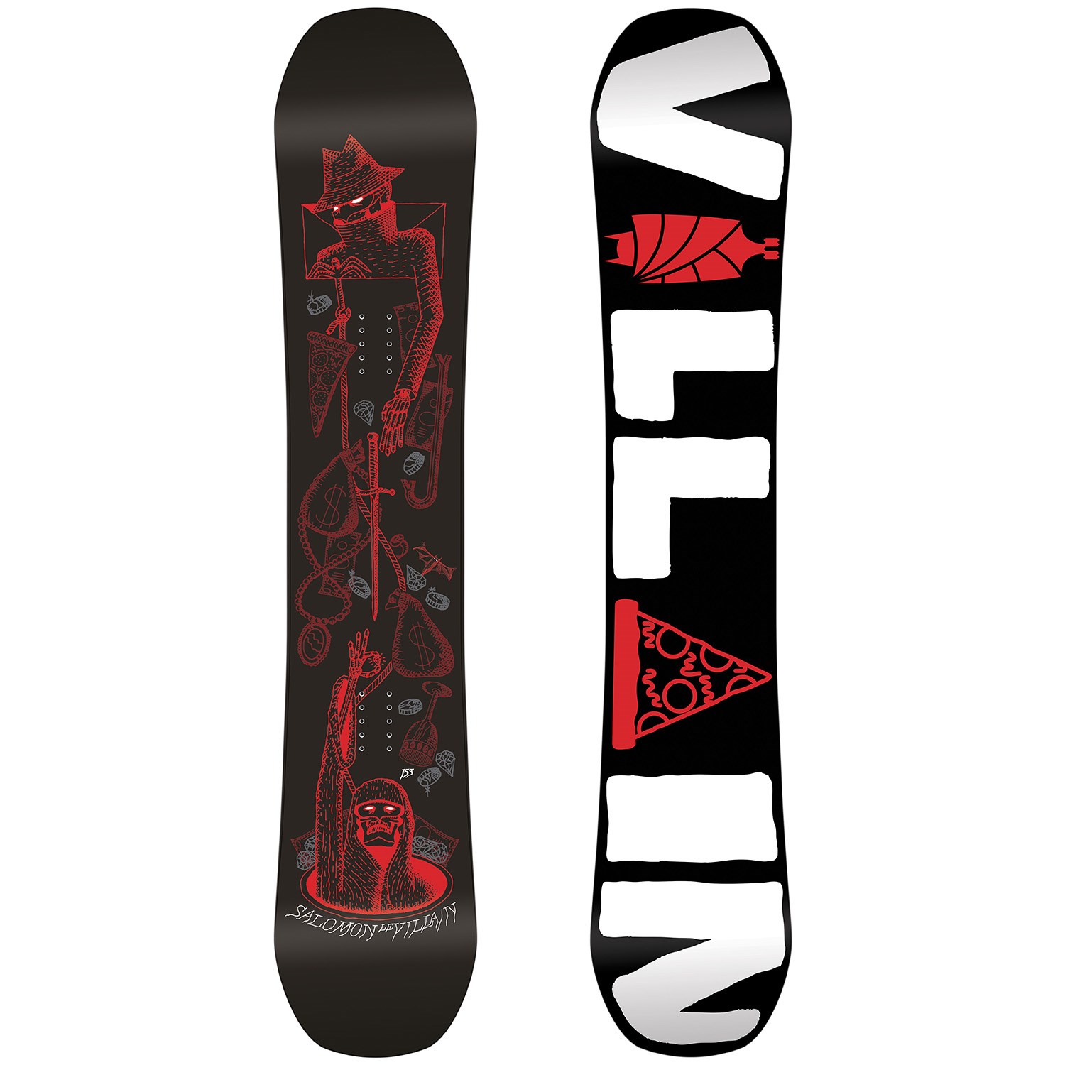 SALOMON THE VILLAIN 155㎝ ボード ビンディング ブーツ SALOMON THE