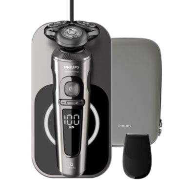 View support for your Shaver S9000 Prestige Wet & dry electric