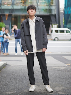 アウトラストロングスリーブシャツを使った人気ファッション