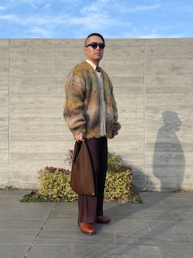 HOMME PLISSE ISSEY MIYAKEのアイテム（ブラウン系）を使った人気