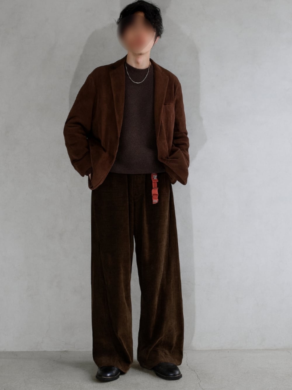 LIDNM（リドム）の「Goat Suede Tailored Jacket（テーラード
