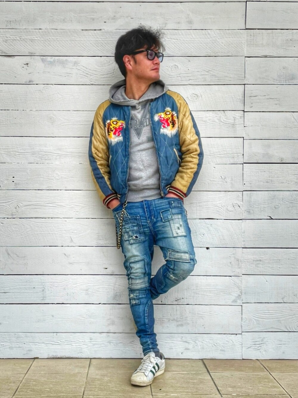 KOH｜東洋エンタープライズのスカジャンを使ったコーディネート - WEAR