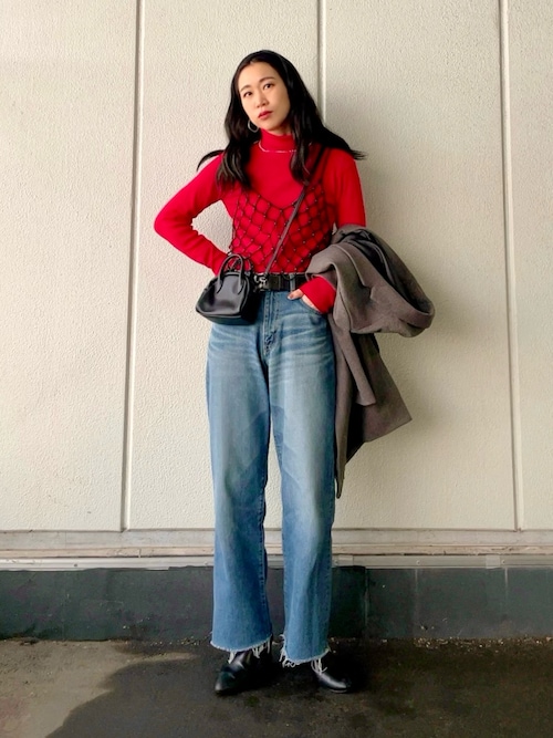 SOMETHING】｢45th SPECIAL ITEM｣MKカットオフストレート（デニムパンツ