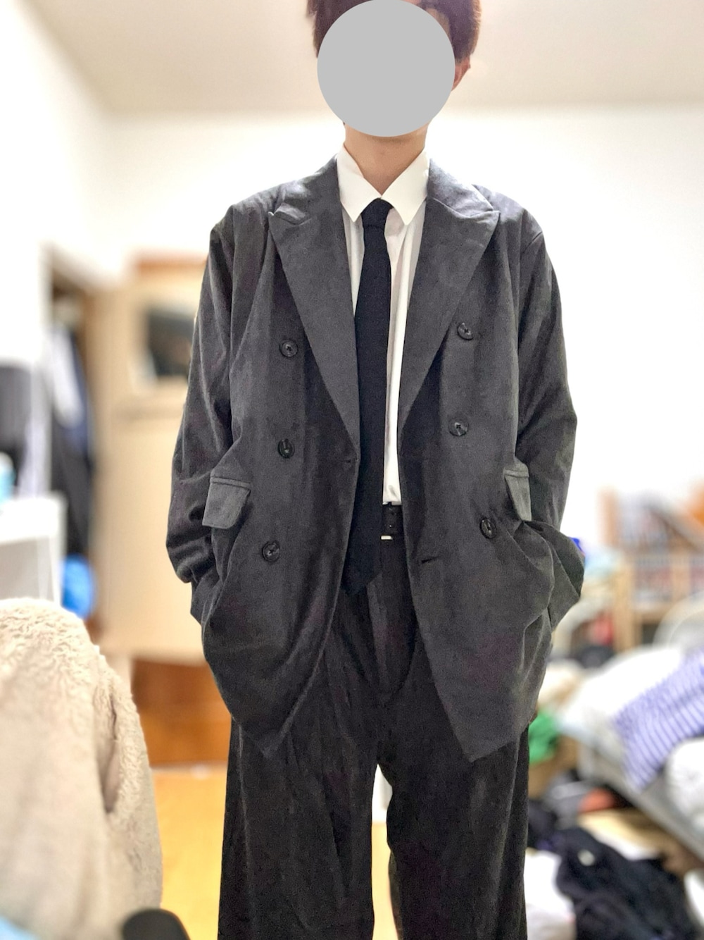CLEL】Double Tech Fade Tailored Jacket/ダブルテックフェード