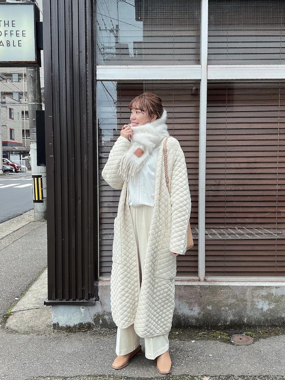 TODAYFUL（トゥデイフル）の「キルティングニットコート（チェスター