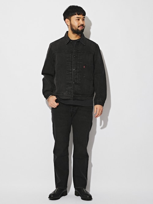 Levi's(リーバイス) 30th 別注 BIG E 501(R) BLACK L30（デニムパンツ