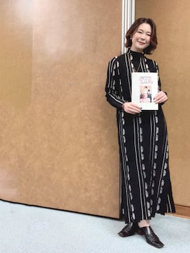 園崎未恵 Sonozaki Mie｜Ameriのワンピースを使ったコーディネート - WEAR