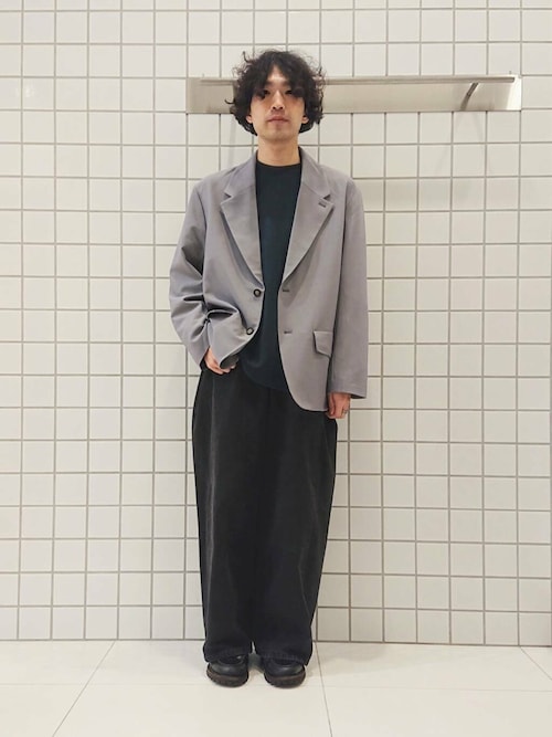 セール】『セットアップ対応』シングルルーズジャケット（その他
