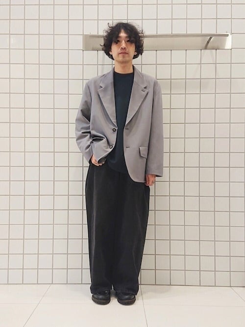セール】『セットアップ対応』シングルルーズジャケット（その他