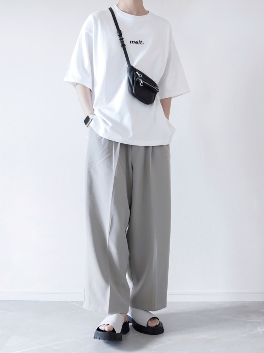 ぼーん｜Aetaのボディバッグ/ウエストポーチを使ったコーディネート - WEAR
