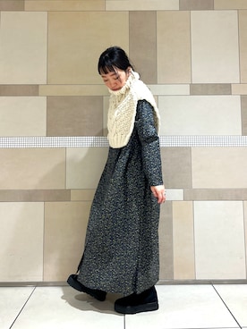 かぐれ（カグレ）の「ペルーショルダーニットウォーマー（ネック
