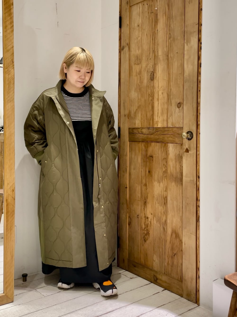 PUAL CE CIN（ピュアルセシン）の「異素材MIXモッズコート（）」 - WEAR
