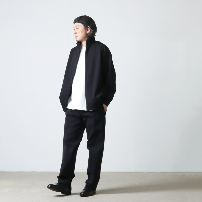 YAECA (ヤエカ) NYLON JERSY TRACK PANTS / ナイロンジャージー