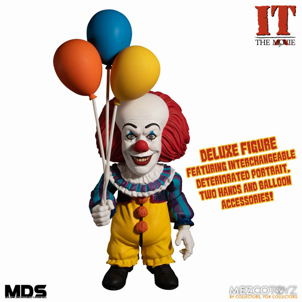 デザイナーシリーズ/ IT イット： ペニーワイズ 6インチ アクション