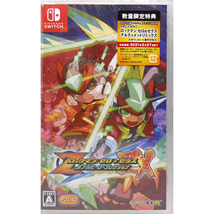 あみあみ限定特典】【特典】Nintendo Switch ロックマン ゼロ＆ゼクス
