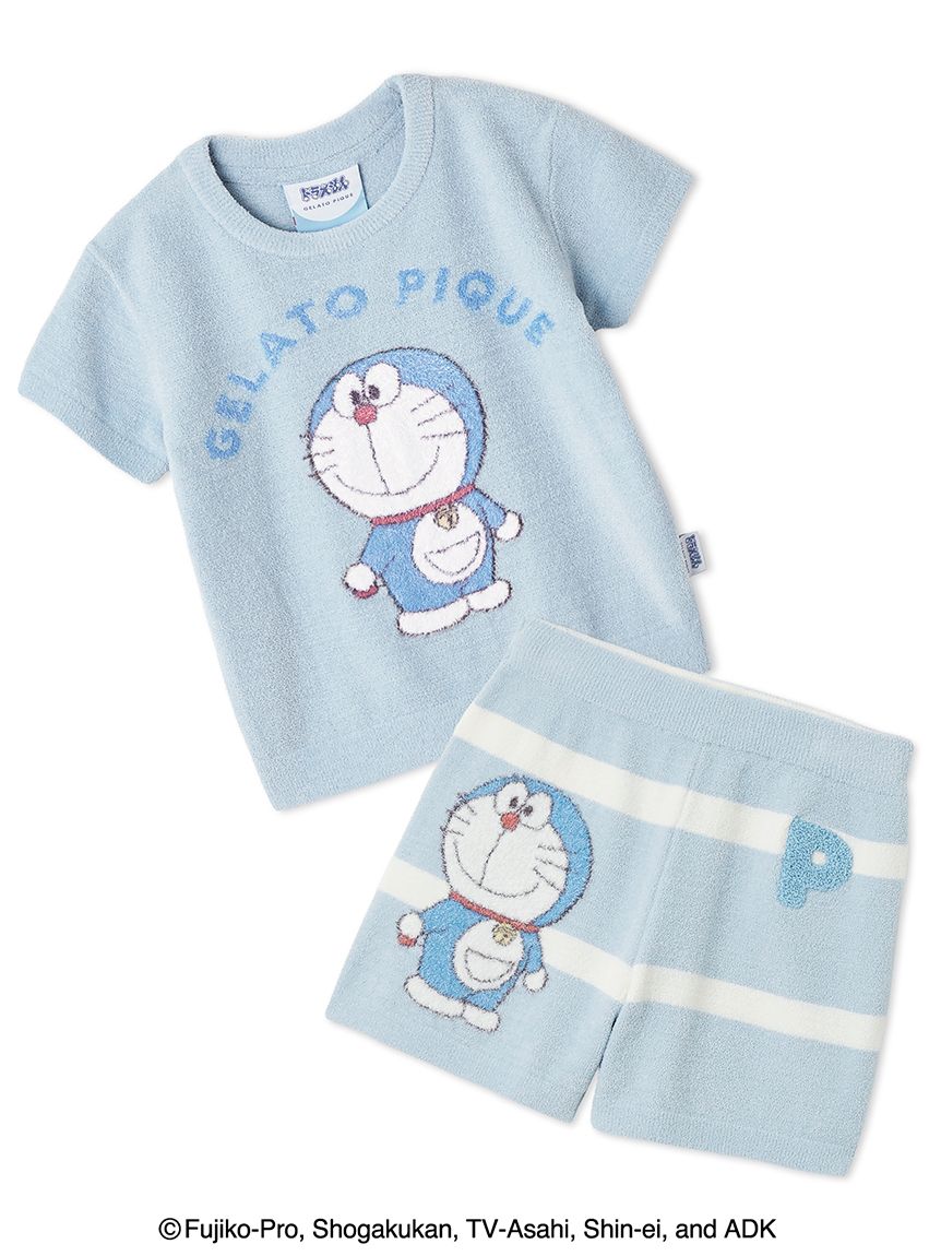ドラえもん】【キッズ】ジャガードプルオーバー&ショートパンツセット