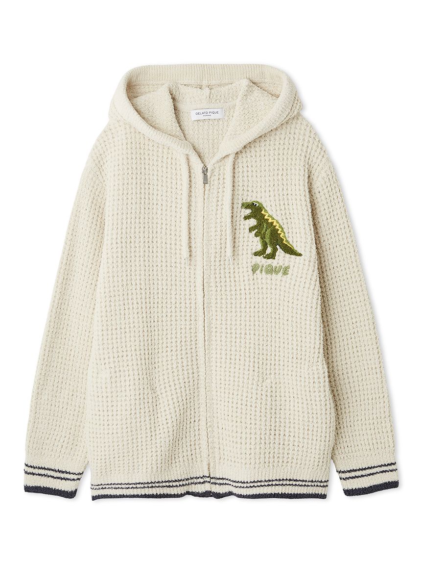 HOMME】ワッフルダイナソーパーカ(パーカ)｜ルームウェア・パジャマ