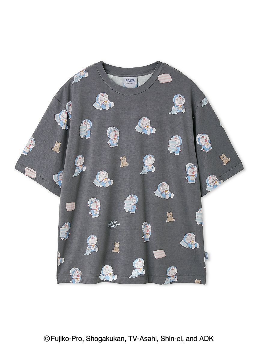 ドラえもん】【ユニセックス】おはようおやすみTシャツ(トップス