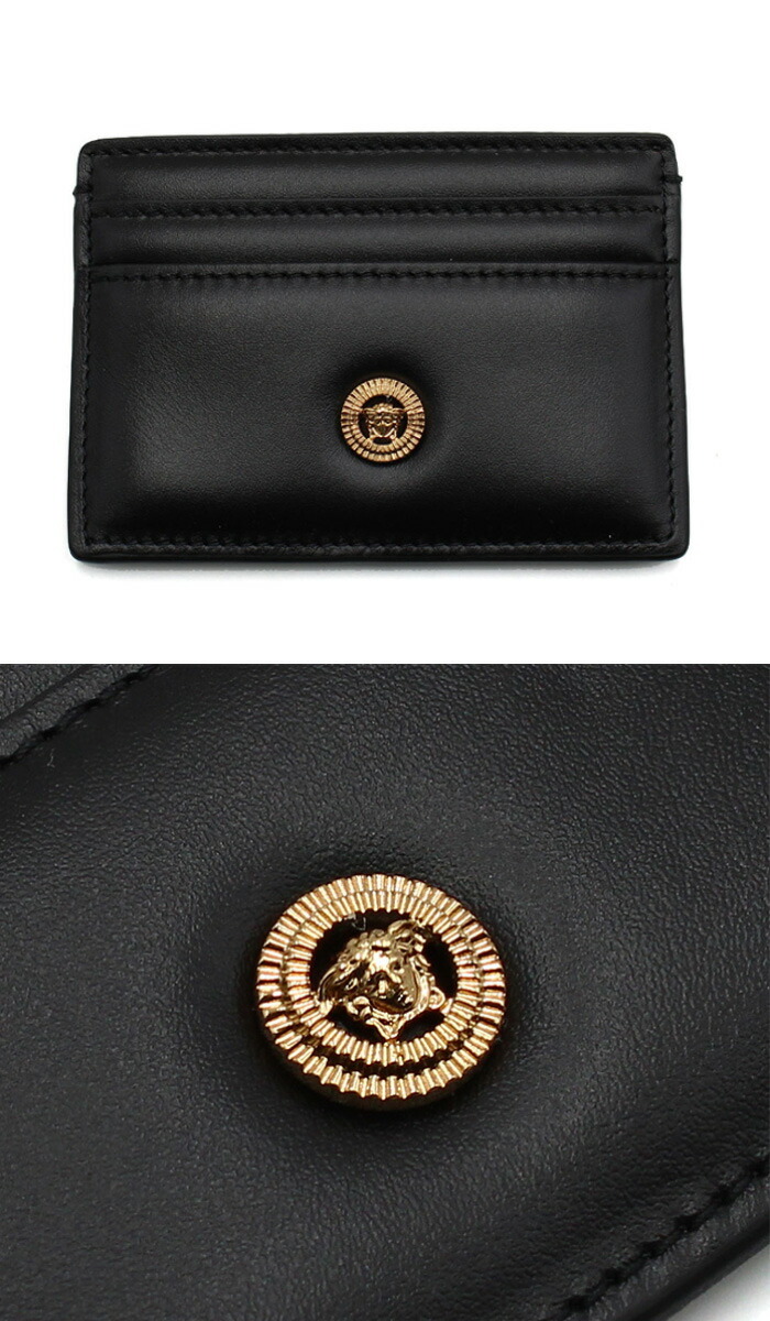 VERSACE ヴェルサーチ 財布 カードケース カードホルダー ブラック