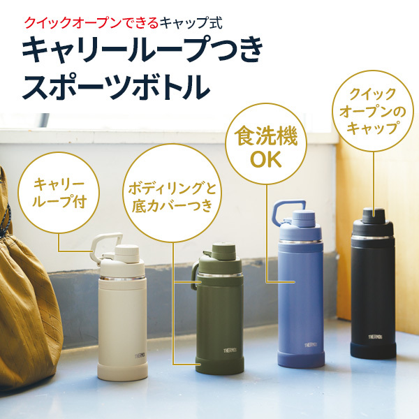 名入れ無料】【新商品】サーモス FJU-750 水筒 真空断熱 スポーツ