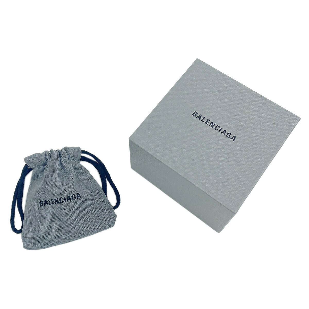 バレンシアガ BALENCIAGA インターロック BBロゴ スタッド ピアス