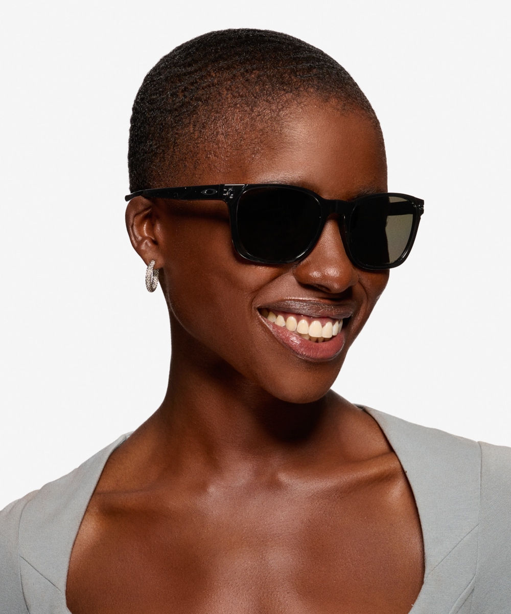 Oakley Ojector - Square Black Ink Frame Prescription Sunglasses