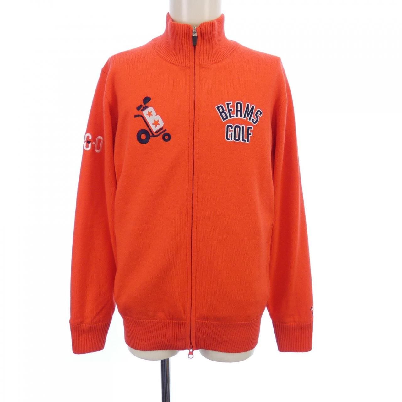BEAMS GOLF ビームスゴルフ カシミヤ100% ジップ ジャケット M 【公式