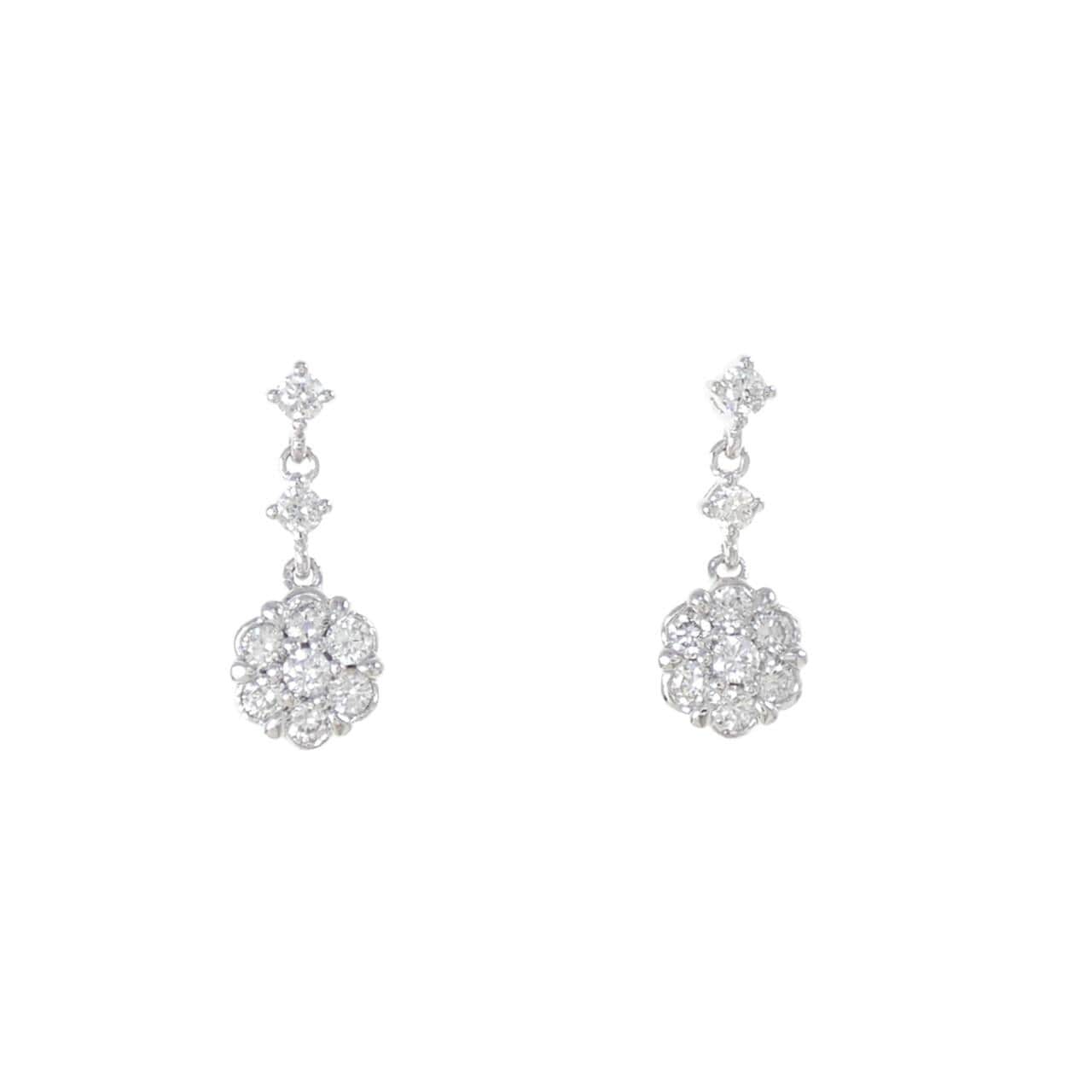 コメ兵｜ポンテヴェキオ ダイヤモンド ピアス 0.36CT｜PONTE VECCHIO