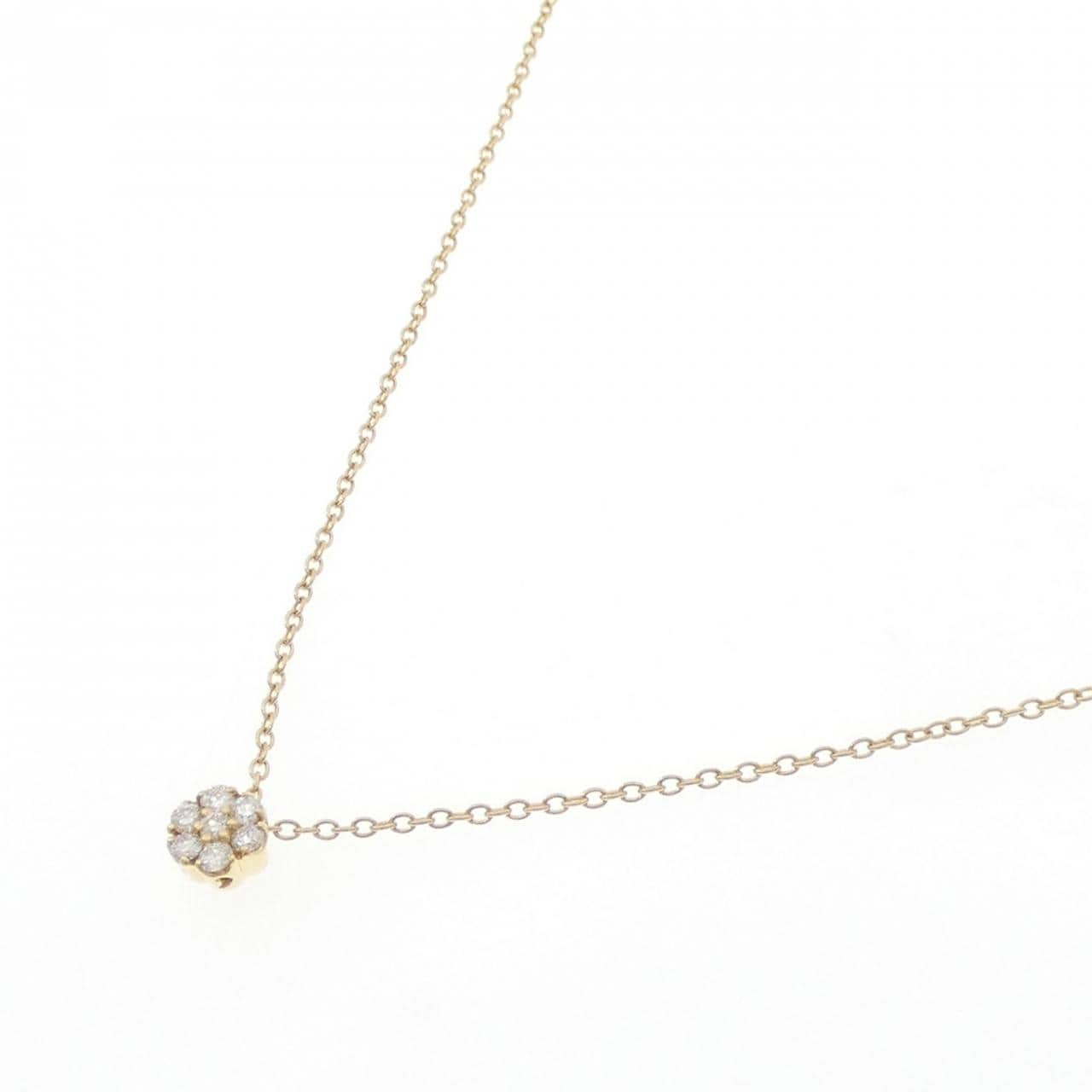 コメ兵｜ポンテヴェキオ フラワー ネックレス 0.14CT｜PONTE VECCHIO