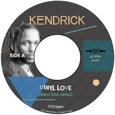 Kendrick Lamar Remixes（7インチシングルレコード） : Kero One